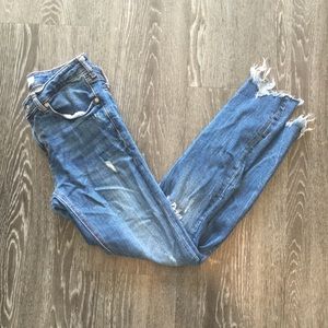 Zara Distressed Skinny Jeans